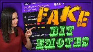 Fake Twitch Bit Emotes?!