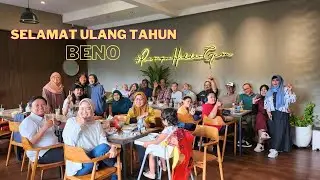 Selamat ulang tahun BENO Happy Birthday Kue Ulang Tahun, Tiup lilin & Bernyanyi