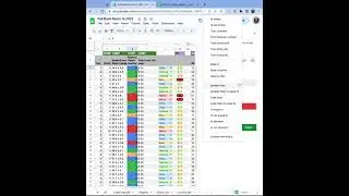 Conditional Formatting - Google Sheets