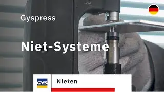 Produktreihe GYSPRESS - Nietsysteme für alle Arten von Nieten