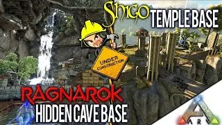 HIDDEN PIRATE CAVE BASE in RAGNAROK VIKING BAY & SHIGO ISLANDS DODO TEMPLE BASE | Ark Base Designs