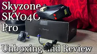 Skyzone Sky04O Pro Analog Goggles | Unboxing and Review | India | Hindi