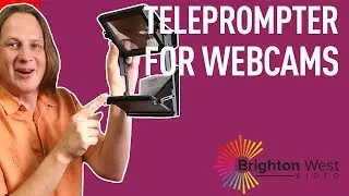 Teleprompter for Webcams