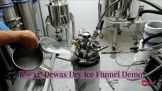 6" - 12" Dewax Dry Ice Funnel