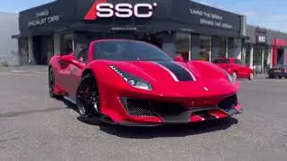 Ferrari 488 Pista3.9T V8 Spider F1 DCT Euro 6 (s/s) 2dr 2020 (70 reg)