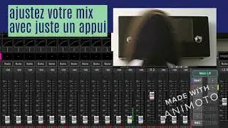 pédale de controle WiFi  pour console numerique Behringer Xair