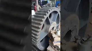 Big Size Gear Repair Work