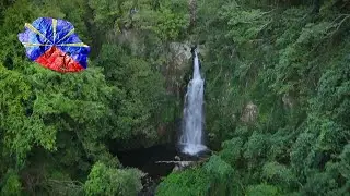 cascade méconnue a la Réunion Sainte-Suzanne