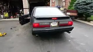 1986 Ford Mustang GT Hatchback Exhaust Clip
