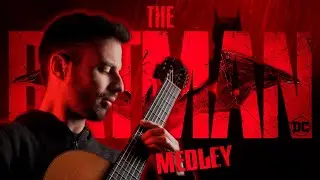THE BATMAN - Medley ALL Themes [Batman, Catwoman, Riddler, Nirvana] | fingerstyle guitar cover 2022