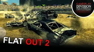 Flat Out 2 (Gameplay) - The „Last Men Standing“ Derby