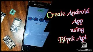Create Android App using Blynk API | Blynk Home Automation | iot projects | ESP32 | nodemucu | HINDI