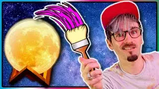 WILL I RUIN IT!? Customising A Moonlight Lamp!