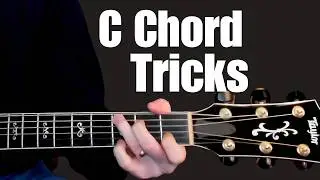 5 Easy C Chord riffs to sound like a pro... a guitar lesson