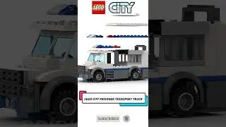 LEGO CITY PRISONER TRANSPORT TRUCK  SPEED BUILD ANIMATION | SHORT VIDEO