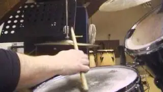 Snaredrum & Hihat with one stick