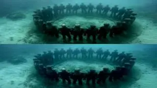 Grenada's Underwater Sculpture Park 3D Top/Bottom