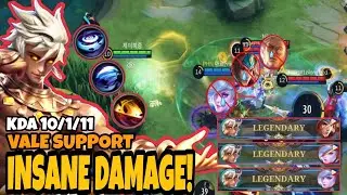 ACCIDENTALLY UPGRADED TO WINDBLOW CONTROL | VALE SUPPORT INSANE DAMAGE BUILD | VALE BEST BUILD 2022