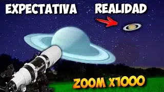 SATURNO y JUPITER en mi TELESCOPIO...EXPECTATIVA - REALIDAD