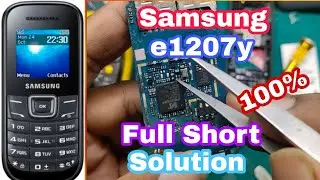 Samsung e1207y Shorting Solution||Samsung e1207y Dead Solution||Samsung e1207y Full Short Solution