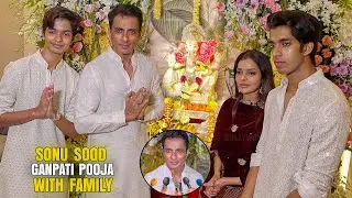 Sonu Sood's Ganesh Chaturthi 2024 | Bring Ganpati Bappa at Home | Family Aarti