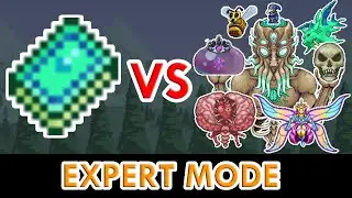 Terraria 1.4 - Razorblade Typhoon vs ALL Bosses (Expert Mode)