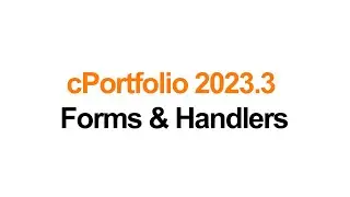 2023.3 Forms & Handlers