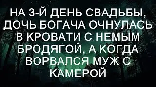 На третий день свадьбы дочь богача очнулась в постели с немым бродягой, а когда ворвался муж с кам