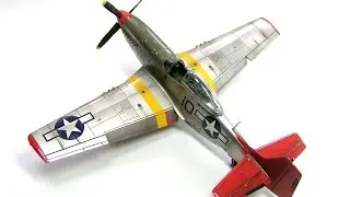 P-51 Mustang Airfix 1/72 step by step