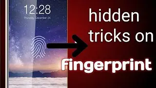 Hidden tricks on fingerprint in any mobile phone 2020||fingerprint sensor tricks||hide feature phone