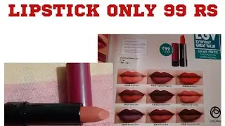 Oriflame 99 rs Lipstick @OriflameIndiachannel