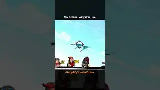 Sky Oceans: Wings For Hire -  Powered by #AmplifyShaderEditor for #Unity3d #ps5