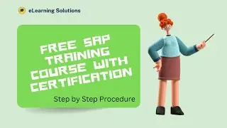 Free SAP training course with certification | SAP certification exam | step by step procedure