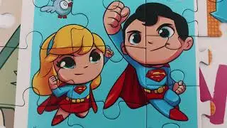DC 👨‍🎤 SUPER FRIENDS 🧑‍🎤👩‍🎤 Series 📺 1/10 | Supergirl 🦸🏼‍♀️ + Superboy 🦸🏻‍♂️ Jigsaw 🧩 Puzzle