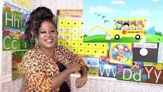 HEALTHY FOODS-VEGETABLES/LEARN letter Bb and Shape/ Circle Time with Ms. Janet