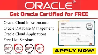 Oracle certifications for FREE | Oracle University | free OCI certificate |free Goodies 