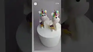 единорожка из мастики