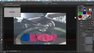 Splitting 3D Text in Photoshop CS6