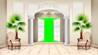 3D Door Opening Effect  || Motion Green Screen Effect || All Creative Designs