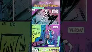 When is Ghost-Spider Facing Evil Flames🔥#spiderman #marvel #ghostspider #spidergwen