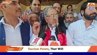 Lateef Ahmad Wani, Independent Candidate from Sopore Constituency, Submits His Nomination Form