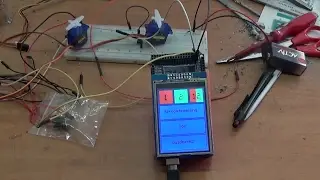 ServoSteuerung mit TFT plus CODE / Sketch