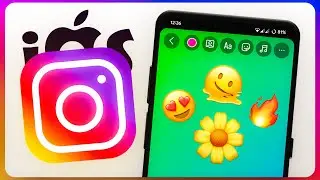 How to use iOS Emoji in Instagram Story ?