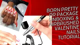 BORN PRETTY PR PACKAGE UNBOXING | VALENTINE NAILS TUTORIAL | GLITTERSPOLISH NAILS