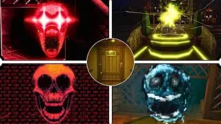 DOORS The Lost Mines : Attic - All Jumpscares + Full Walkthrough | ROBLOX