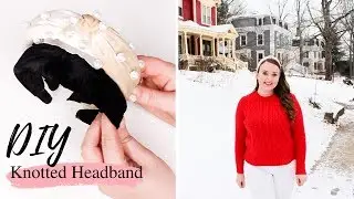 Easy DIY Knotted Headband!! {No sew}