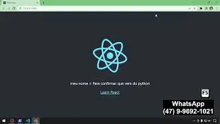 Configurando projeto Flask+React em 7 minutos