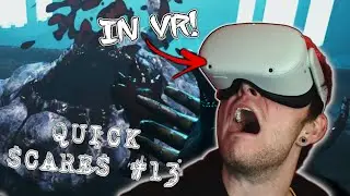 I TRIED SCARY GAMES IN VR!? | Quick Scares #13