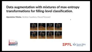 Data augmentation and max-entropy transformations for filling-level classification - Apostolos Modas