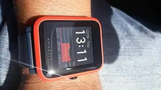 Tela Amazfit Bip S com problema
